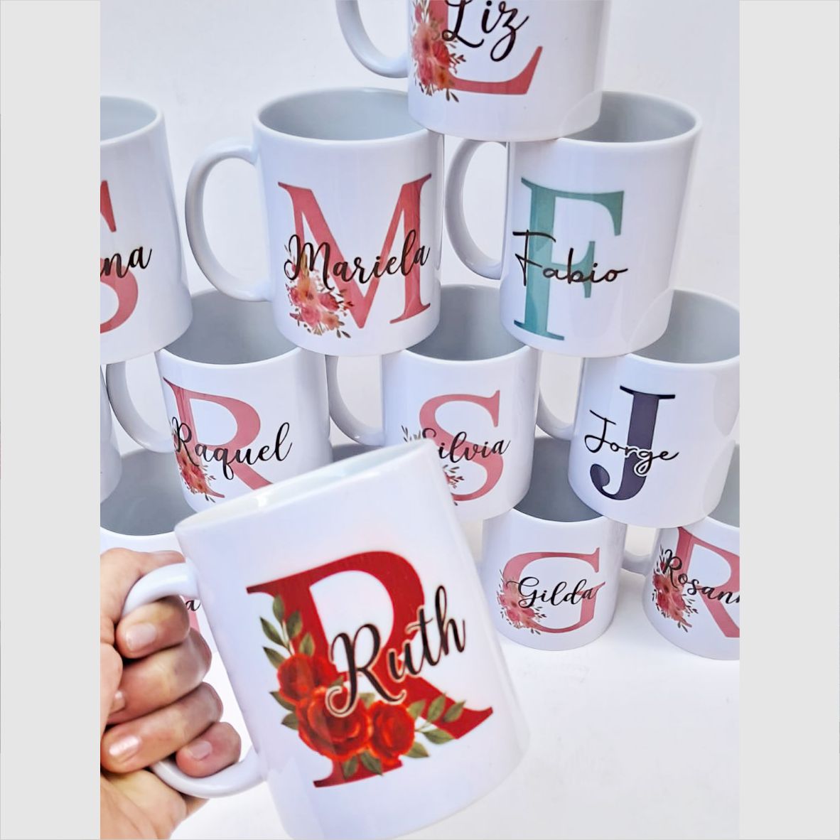 Taza Blanca de Cerámica para Personalizar - 11oz Premium
