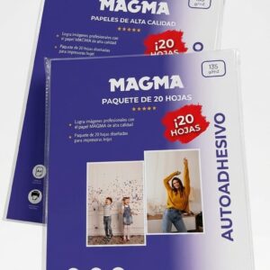 Papel Adhesivo Glossy 135gr 20 hojas
